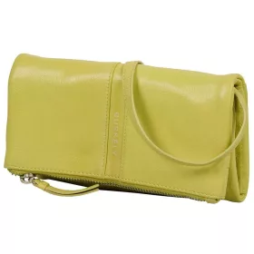   Burkely Nalan lime zöld női bőr válltáska, crossbody 20 × 9 × 3 cm