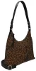 Burkely Animo Hobo leopárd mintás női bőr válltáska 30 × 20 × 9 cm