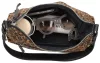 Burkely Animo Hobo leopárd mintás női bőr válltáska 30 × 20 × 9 cm