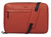 Burkely Bold Bobby Sleeve piros bőr laptoptáska, oldaltáska 15.6"  39 x 28 cm
