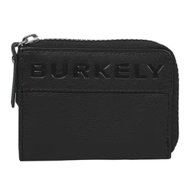   Burkely On The Move fekete színű, bőr pénztárca, kártyatartó, RFID védelemmel