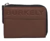 Burkely On The Move konyak színű, bőr pénztárca, kártyatartó, RFID védelemmel