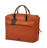 Burkely Moving Maddox narancssárga színű bőr laptoptáska, oldaltáska 15.6"