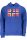Norway 1963 férfi kék pulóver 2XL