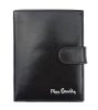 Pierre Cardin YS520.1 326A RFID fekete férfi bőr pénztárca 9.5 x 12.5 x 2.5 cm