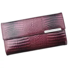 Gregorio GF109 fekete női bőr pénztárca 18.5 x 10 x 3 cm