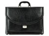 Stefania B580 BY fekete uniszex bőr aktatáska 42 x 32 x 15 cm