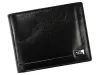 Rovicky CPR-023-BAR RFID fekete férfi bőr pénztárca 11 x 8.5 x 2 cm