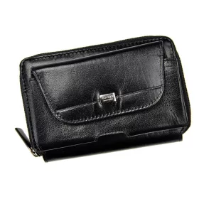   Rovicky CPR-043-BAR fekete férfi bőr pénztárca 15 x 9.5 x 5 cm