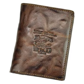   Always Wild N4-BC RFID fekete férfi bőr pénztárca 10 x 12.5 x 2.5 cm