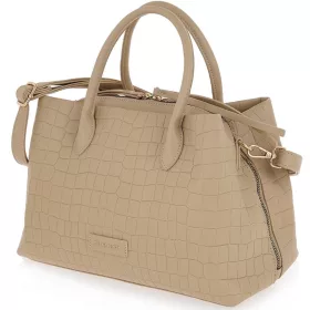   Pierre Cardin bézs rostbőr női kézitáska, válltáska 33 x 24 x 13 cm
