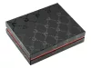 Pierre Cardin TILAK07 326 fekete-kék férfi bőr pénztárca 10 x 13 cm