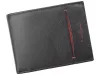 Pierre Cardin TILAK07 325 fekete-piros férfi bőr pénztárca 12 x 9,5 cm