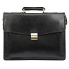Gregorio Art.6 fekete férfi bőr aktatáska 40 x 31 x 16 cm