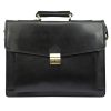 Gregorio Art.6 fekete férfi bőr aktatáska 40 x 31 x 16 cm