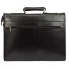 Gregorio Art.6 fekete férfi bőr aktatáska 40 x 31 x 16 cm