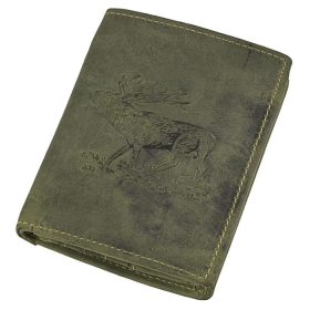 Greenburry bőr pénztárca szarvas mintával