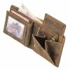 Greenburry szarvas mintás vadász bőr pénztárca