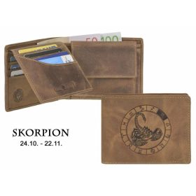 Greenburry skorpió horoszkóp bőr pénztárca