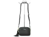 Pierre Cardin FRZ 1501 fekete női bőr váltáska, oldaltáska, crossbody 21 x 16 x 8 cm