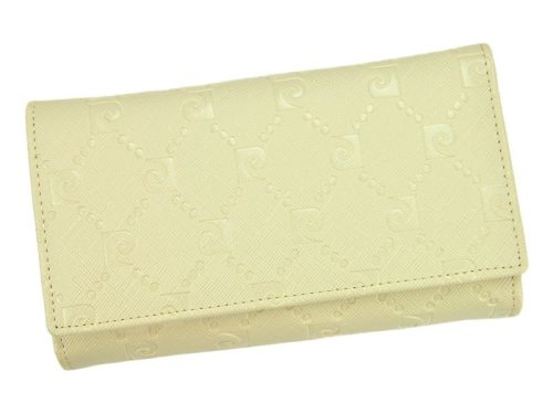 Pierre Cardin P79 455 bézs női bőr pénztárca 16 x 9,5 cm