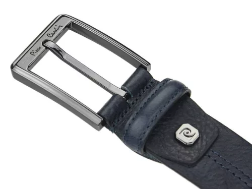 Pierre Cardin AUT 8004 GF sötétkék férfi bőr öv