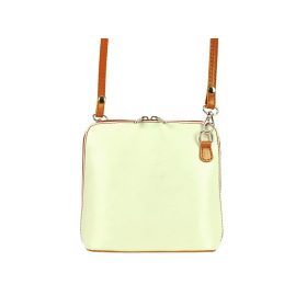   Barberinis 1702 szürke női bőr válltáska, oldaltáska 17 x 16 x 8.5 cm