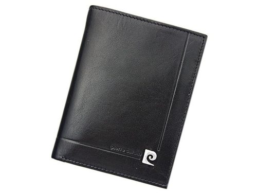 Pierre Cardin YS507.1 331 RFID fekete férfi valódi bőr pénztárca 10.5 x 12.7 x 2.5 cm