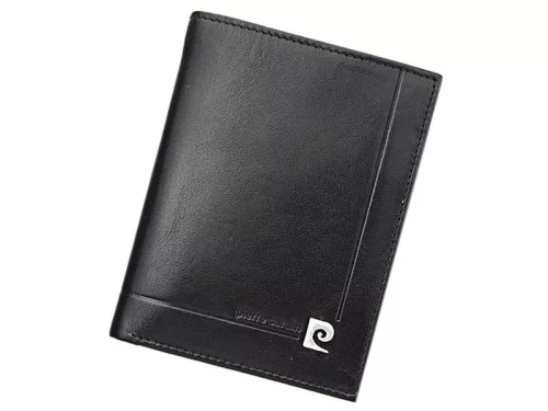 Pierre Cardin YS507.1 331 RFID fekete férfi valódi bőr pénztárca 10.5 x 12.7 x 2.5 cm