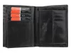 Pierre Cardin YS507.1 331 RFID fekete férfi valódi bőr pénztárca 10.5 x 12.7 x 2.5 cm