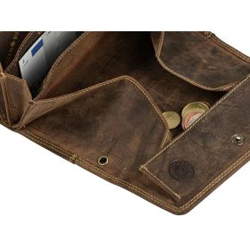   Greenburry uniszex bőr brifkó, pincér pénztárca, extra erős