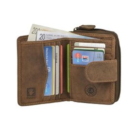 Greenburry átfogópántos női bőr pénztárca