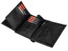 Pierre Cardin FOSSIL TILAK12 326 RFID fekete férfi bőr pénztárca 10 x 12.7 x 2.7 cm