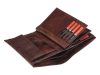 Pierre Cardin FOSSIL TILAK12 331 RFID fekete férfi bőr pénztárca 10.5 x 12.7 x 2.8 cm