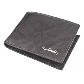   Pierre Cardin FOSSIL TILAK12 8805 RFID szürke férfi bőr pénztárca 12,5 x 9,5 cm