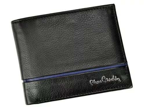 Pierre Cardin SAHARA TILAK15 325 fekete férfi bőr pénztárca 12 x 9.5 x 2.5 cm
