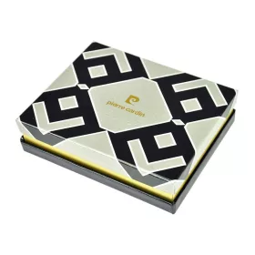  Pierre Cardin SAHARA TILAK15 326A fekete-piros férfi bőr pénztárca 10 x 13 x 3 cm
