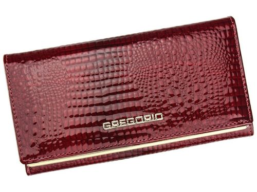 Gregorio SLL-114 bordó női bőr pénztárca 17.5 x 9.5 x 3.3 cm