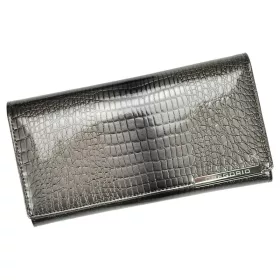   Gregorio GF102 szürke női bőr pénztárca 18.5 x 10 x 3 cm