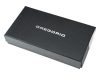 Gregorio GF106 szürke női bőr pénztárca 19 x 10 x 3 cm
