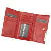 Gregorio GF108 szürke női bőr pénztárca 14.5 x 8.5 x 3 cm