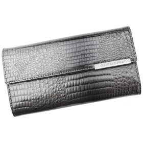   Gregorio GF109 szürke női bőr pénztárca 18.5 x 10 x 3 cm