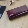 Gregorio GF110 bordó női bőr pénztárca 17 x 9.5 x 3 cm