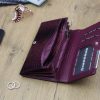 Gregorio GF114 magenta lakkbőr női pénztárca 17.5 x 9.5 x 3.3 cm