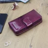 Gregorio GF116 magenta lakkbőr női pénztárca 9.5 x 17 x 3.3 cm