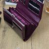 Gregorio BC-100 magenta női bőr pénztárca 18.5 x 9.5 x 3.5 cm