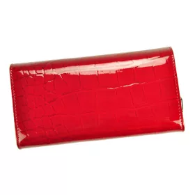 Gregorio BC-106 piros női bőr pénztárca 19 x 10 x 3.3 cm