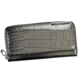   Gregorio BC-111 szürke női bőr pénztárca 19 x 9.5 x 3 cm