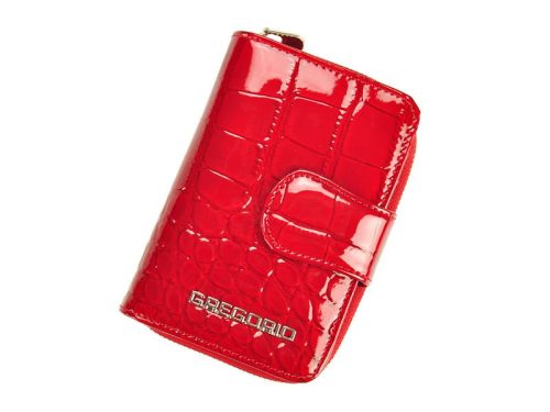 Gregorio BC-115 piros női bőr pénztárca 9.5 x 13 x 3.3 cm