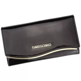  Gregorio ZLF-106 barna női bőr pénztárca 19 x 10 x 3.5 cm